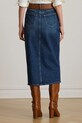 Одяг Джинсова спідниця Lauren Ralph Lauren 200979973 темно-синій