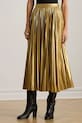 Lauren Ralph Lauren spódnica 200P03432 złoty AW25