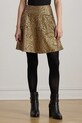 Lauren Ralph Lauren spódnica 200979905 złoty AW25