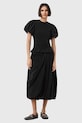 AllSaints spódnica NIA casual czarny W001RD