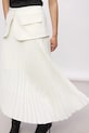 Abbigliamento Karl Lagerfeld gonna A4W12026 bianco