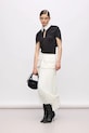 Karl Lagerfeld gonna bianco A4W12026