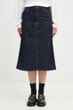 Carhartt WIP spódnica jeansowa W' Single Knee Skirt casual granatowy I034224.102