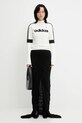 Sukně Rick Owens Lilies Poppy LI02E3317.RV černá