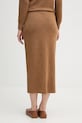 Odzież Gant spódnica wełniana 4400204 brązowy
