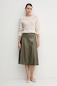 United Colors of Benetton spódnica 4M3CD0059 zielony AW25