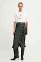 Never Fully Dressed spódnica NFDSK749 zielony AW25