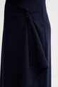 Sisley spódnica z domieszką wełny granatowy 41JML0036