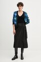 Sandro Ferrone spódnica S14YBFBERE czarny AW25
