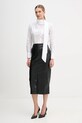 Sandro Ferrone spódnica S15YBFRIBES czarny AW25