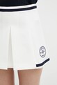 Sporty & Rich spódnica Eden Crest Embroidered Mila biały SK01160666WH50