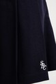Sporty & Rich spódnica z dodatkiem wełny SRC Wool School granatowy SK02266302BL106