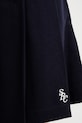 Sporty & Rich spódnica z dodatkiem wełny SRC Wool School granatowy SK02266302BL106