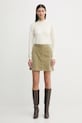 Marc O'Polo spódnica sztruksowa 5000007099 zielony AW25