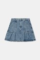 Guess spódnica jeansowa dziecięca z elastanem niebieski J5YD03.D0200.9BYA