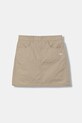 adidas Originals spódnica bawełniana dziecięca bawełna beżowy JY2747