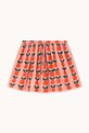 Tinycottons spódnica dziecięca APPLES SKIRT AW25.384 różowy AW25