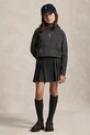 Polo Ralph Lauren spódnica dziecięca dzianina szary 313979065001