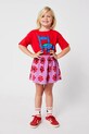 Bobo Choses spódnica dziecięca Kaleidoscope wzorzyste fioletowy 225AC101