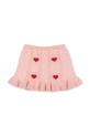 Konges Sløjd gonna di cotone bambina SOLEIL KNIT SKIRT GOTS KS103982.9BYA rosa AW25