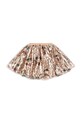 Παιδική φούστα Konges Sløjd STARLA SEQUIN SKIRT μίνι μπεζ KS103992.9BYA