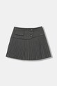 Guess spódnica dziecięca z elastanem szary J5BD01.W3150.9BYA