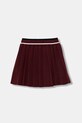 Guess spódnica dziecięca J5BD16.Z1152.9BYA bordowy AW25
