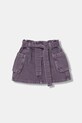 Детская джинсовая юбка United Colors of Benetton хлопок фиолетовой 481SG0017.P.seasonal