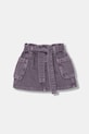 Dětská riflová sukně United Colors of Benetton mini fialová 481SG0017.P.seasonal