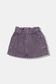 Детская джинсовая юбка United Colors of Benetton 481SG0017.P.seasonal фиолетовой AW25