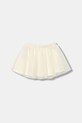 Детска пола United Colors of Benetton трикотаж бежов 4JACG0019.P.seasonal