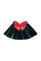 Konges Sløjd spódnica dziecięca GIA BOW SKIRT GRS z elastanem zielony KS104304.9BYA