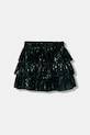 United Colors of Benetton spódnica dziecięca rozkloszowany zielony 4OZGC002M.G.Seasonal