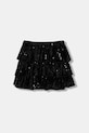 United Colors of Benetton spódnica dziecięca rozkloszowany czarny 4OZGC002M.G.Seasonal