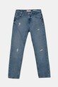 Guess jeansy dziecięce z regulacją niebieski L5YA02.D5D70.9BYA