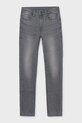 Mayoral jeansy dziecięce jeans slim fit basic jeansy szary 516.7A.Junior.9BYA