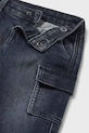 Mayoral jeans copii soft denim cargo bleumarin 2505.3B.Baby.9BYA