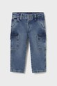 Dětské rifle Mayoral soft denim cargo s regulací modrá 2505.3B.Baby.9BYA