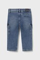 Mayoral jeansy dziecięce soft denim cargo 2505.3B.Baby.9BYA niebieski AW25