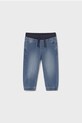 Mayoral jeansy dziecięce soft denim jogger 2508.3C.Baby.9BYA niebieski AW25