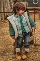 Mayoral jeansy dziecięce soft denim jogger Planet friendly czarny 2508.3C.Baby.9BYA