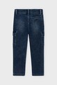 Chłopiec Mayoral jeansy dziecięce soft denim cargo 4563.5D.Mini.9BYA niebieski