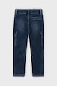Chłopiec Mayoral jeansy dziecięce soft denim cargo 4563.5D.Mini.9BYA niebieski