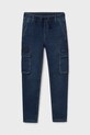 Dětské rifle Mayoral soft denim jogger 7560.7B.Junior.9BYA modrá AW25