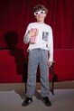 Mayoral jeansy dziecięce denim cargo szary 7564.7C.Junior.9BYA