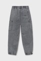 Chłopiec Mayoral jeansy dziecięce denim cargo 7564.7C.Junior.9BYA szary