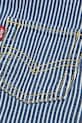 Levi's salopette jeans bambino/a RAILROAD STRIPE OVERALL 6EM321 blu