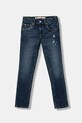 Дитячі джинси Levi's 512 SLIM TAPER JEANS з регулюванням блакитний 9EL207