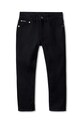 Calvin Klein Jeans jeansy dziecięce STRAIGHT IB0IB02546.9BYA czarny AW25