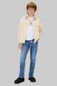 Дитячі джинси Calvin Klein Jeans DAD блакитний IB0IB02547.9BYA